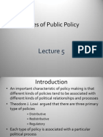 Lecture On Public Policy