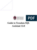 Guide For Teradata SQL Assistant