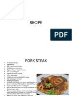 Recipe