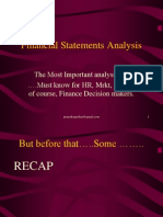 Financial Statement Analysis