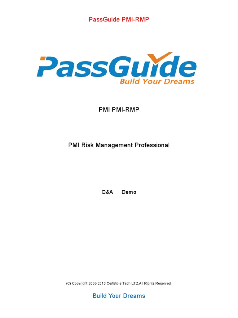 PMI-RMP Prüfungs-Guide