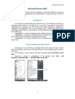Microsoft Access 2007 