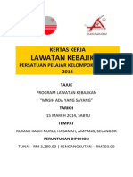 Download Kertas Kerja - Lawatan Kebajikan Ke Rumah Anak Yatim 2014 by v6656 SN208684219 doc pdf