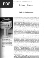 Omit the Unimportant