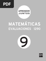 Download Aprender Juntos Matematicas 9 Evaluaciones by Nini Coba SN208695185 doc pdf