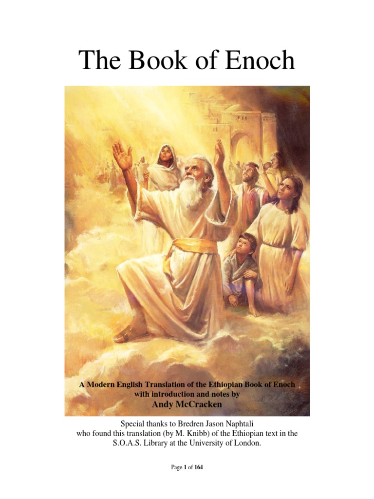The Book Of Enoch (1893) – R.H. Charles Edition, Deluxe Leather Bound Facsimile With Gold Leaf Printing