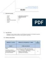 Syllabus - Marketing Industrial