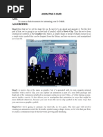 Animating E-Card Aim: Algorithm
