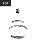 Physical Planning Handbook June, 2007