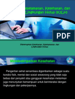 Menerapkan Keselamatan, Kesehatan Kerja Dan Lingkungan H