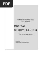 Digital Storytelling: "Make Show-And-Tell Cool Again"