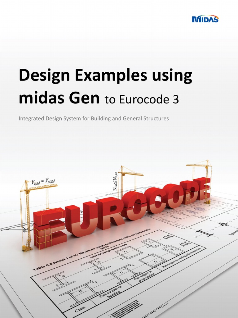 Eurocode Design Example Book | PDF | Buckling | Bending
