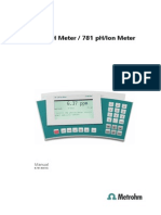 Manual 780 781 PH Ion Meter