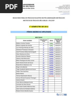 USP Resultado 1 2013 Jonny Getelina