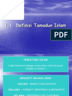 Kuliah 2 KONSEP Tamadun Islam