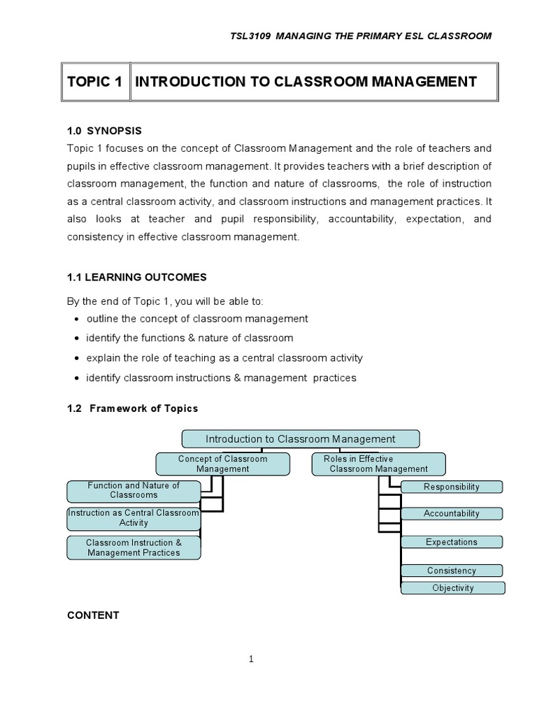 Tsl3109 PPG Module | PDF | Classroom Management | Classroom