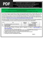 Engagement of Manpower in Programme Management Unit (Pmu)