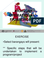 Barangay Operational Framework