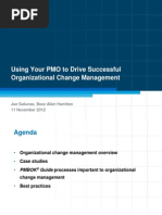 Using Your Pmo to Drive Ocm Saliunas Joe
