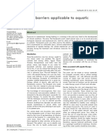 Epidemiological Barriers