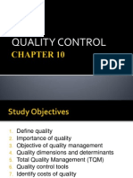 CHAPTER 10 - Quality Control