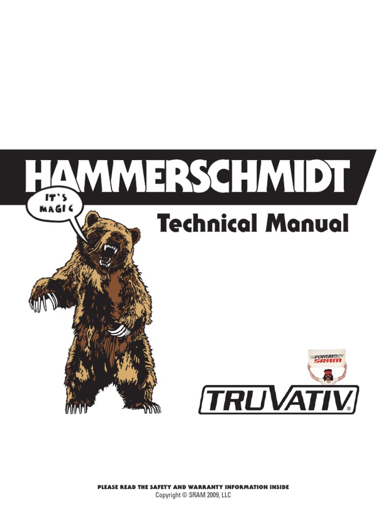 HammerSchmidt Tech Manual English | Screw | Manufactured Goods
