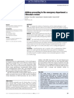 5Bacteremia in Feverish Children Presenting to the Emergency Department