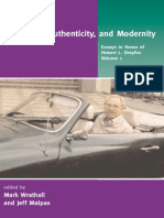 DREYFUS, Hubert L. Heidegger, Authenticity and Modernity - Essays in Honor of Hubert L. Dreyfus V1