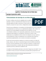 Tratamiento Cognitivo Conductual de La Fobia Tipo Sangre Inyeccion Dano