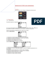 Manual Ti 83 PDF