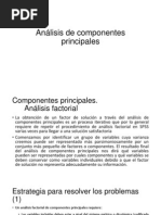 Análisis de componentes principales
