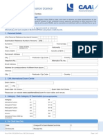 Easa Part 66 Exam Application Form