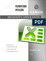 CLASE 10 - Opciones de Excel