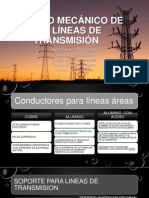 Calculo Mecánico de Las Líneas de Transmisión