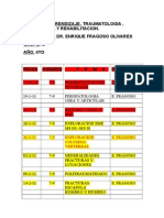 Programa Traumatologia, Ortopedia y Rehabilitacion