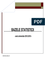 Serii Univariate Statistica