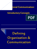 The Meaning of Organizational Communication