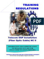 TR Telecom OSP Installation (Fiber Optic Cable) NC II
