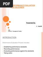 Download Performance Evaluation for SalesPerson by Jebin Jacob SN208741483 doc pdf