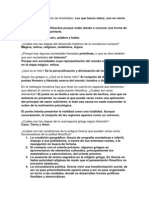 Pensamiento de Aristóteles sobre los mitos y el desarrollo de la conciencia humana