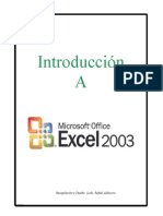 Introducción a Microsoft Excel