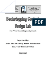 Backstepping Control Design Lab