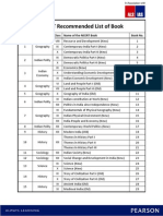 Ncert Book List