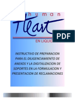 Instructivo Reclamación Humana Vivir en Liquidación