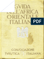 Guida Dell'africa Orientale Italiana