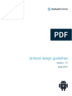 Android Design GuideLine