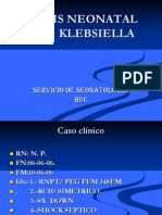 Sepsis Neonatal Por Klebsiella