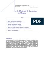 Lei Organica - Cachoeiras Macacu.pdf