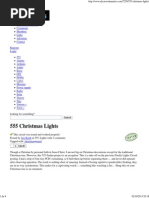 555 Christmas Lights Project