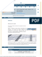 RTM - CINTAC - Sistema Constructivo Metalconcret Losa